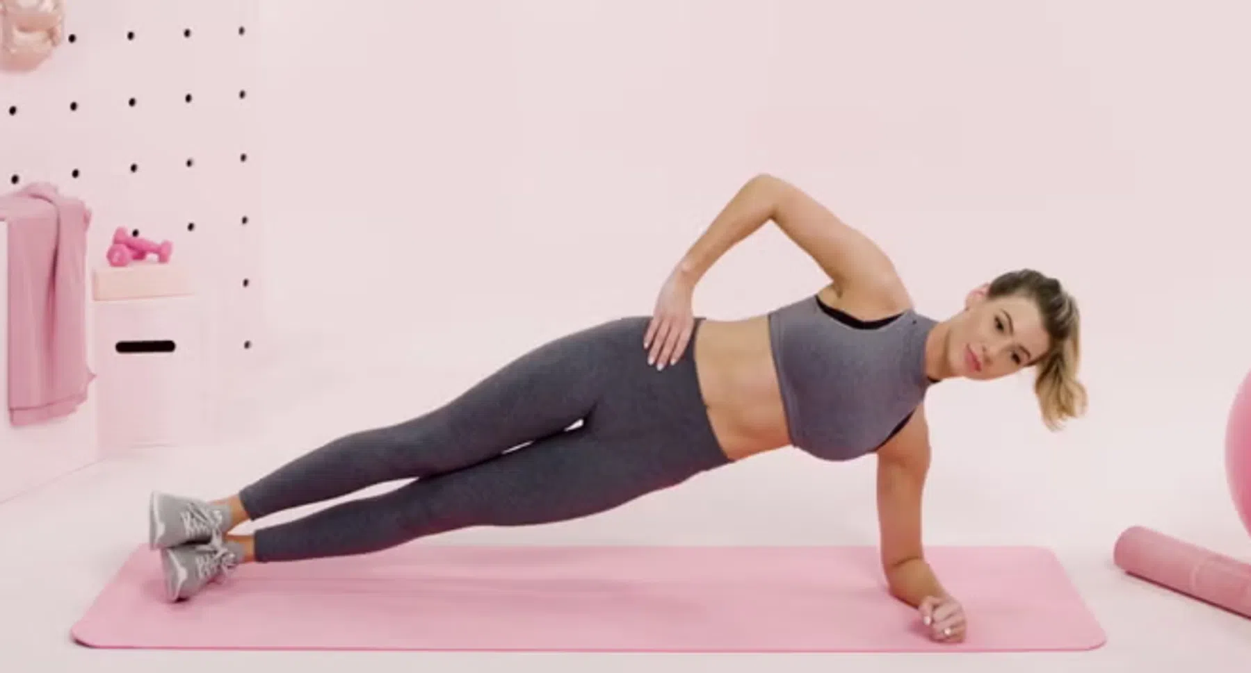 side plank oefening